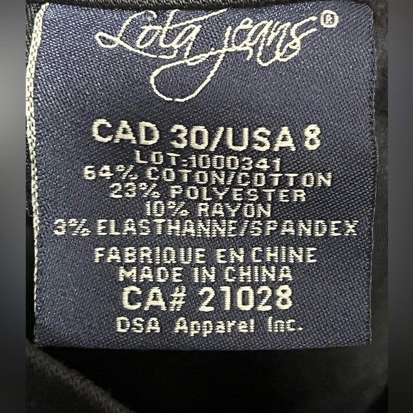 2 for $20 Lola women’s sequence style jeans size 8 - Picture 3 of 5